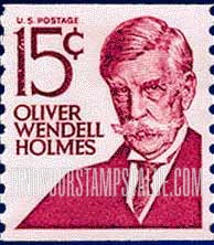 FindYourStampsValue: OLIVER WENDELL HOLMES, Coil Stamp - Prominent Americans