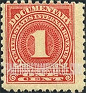 FindYourStampsValue: DOCUMENTARY ISSUE - One Cent