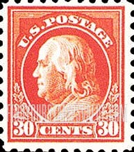 FindYourStampsValue: BENJAMIN FRANKLIN