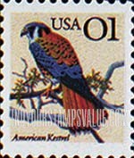 FindYourStampsValue: AMERICAN KESTREL (small) - Flora and Fauna