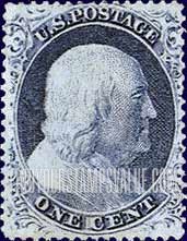 FindYourStampsValue: BENJAMIN FRANKLIN