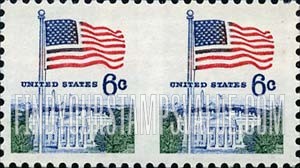 FindYourStampsValue: FLAG AND WHITE HOUSE