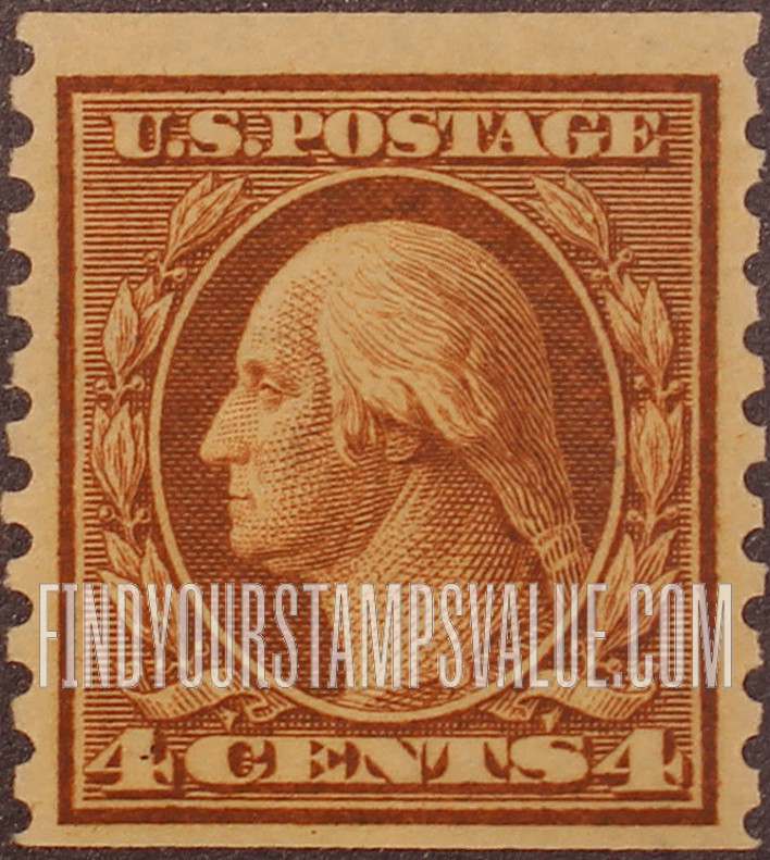 FindYourStampsValue: GEORGE WASHINGTON, Coil Stamp