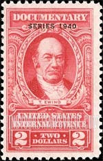 FindYourStampsValue: DOCUMENTARY ISSUE - Thomas Ewing