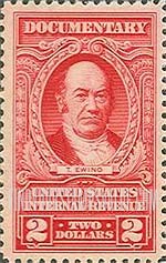 FindYourStampsValue: DOCUMENTARY ISSUE - Thomas Ewing