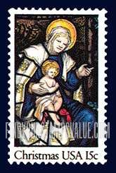 FindYourStampsValue: CHRISTMAS - Madonna and Child