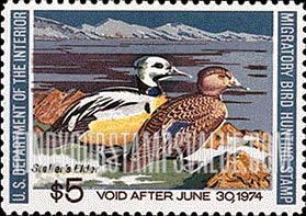 FindYourStampsValue: STELLER'S EIDERS