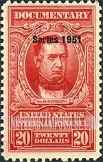 FindYourStampsValue: DOCUMENTARY ISSUE - William M. Meredith