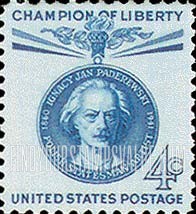 FindYourStampsValue: IGNACY JAN PADEREWSKI - Champion of Liberty