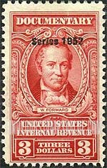 FindYourStampsValue: DOCUMENTARY ISSUE - Walter Forward