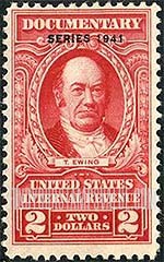 FindYourStampsValue: DOCUMENTARY ISSUE - Thomas Ewing