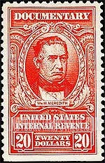 FindYourStampsValue: DOCUMENTARY ISSUE - William M. Meredith