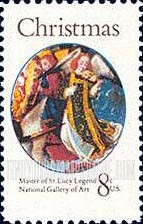 FindYourStampsValue: CHRISTMAS - Angels from "Mary, Queen of Heaven"