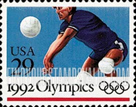 FindYourStampsValue: SUMMER OLYMPICS - Volleyball