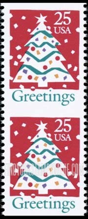 FindYourStampsValue: CHRISTMAS - Christmas tree