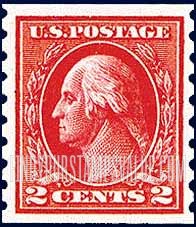 FindYourStampsValue: GEORGE WASHINGTON, Coil Stamp