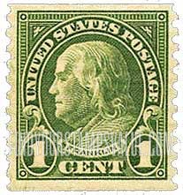 FindYourStampsValue: BENJAMIN FRANKLIN, Coil