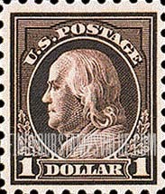 FindYourStampsValue: BENJAMIN FRANKLIN