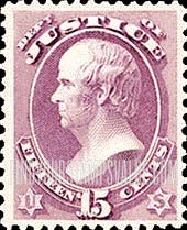 FindYourStampsValue: JUSTICE - Daniel Webster