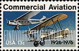 FindYourStampsValue: COMMERCIAL AVIATION