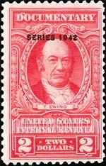 FindYourStampsValue: DOCUMENTARY ISSUE - Thomas Ewing