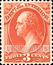 FindYourStampsValue: INTERIOR - George Washington