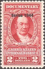 FindYourStampsValue: DOCUMENTARY ISSUE - Thomas Ewing