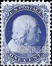 FindYourStampsValue: BENJAMIN FRANKLIN - Reprint