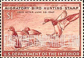 FindYourStampsValue: REDHEAD DUCKS