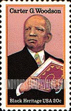 FindYourStampsValue: CARTER G. WOODSON - Black Heritage
