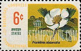FindYourStampsValue: BOTANICAL CONGRESS - Franklinia