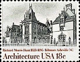 FindYourStampsValue: BILTMORE HOUSE - American Architecture