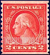 FindYourStampsValue: GEORGE WASHINGTON, Coil Stamp