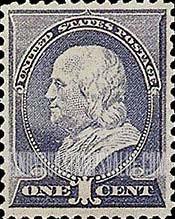 FindYourStampsValue: BENJAMIN FRANKLIN