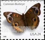 FindYourStampsValue: COMMON BUCKEYE BUTTERFLY, Self-Adhesive stamp