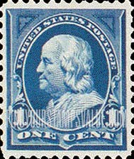 FindYourStampsValue: BENJAMIN FRANKLIN
