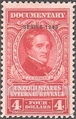 FindYourStampsValue: DOCUMENTARY ISSUE - J.C. Spencer