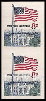 FindYourStampsValue: FLAG AND WHITE HOUSE