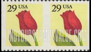 FindYourStampsValue: FLOWER, Booklet Stamps