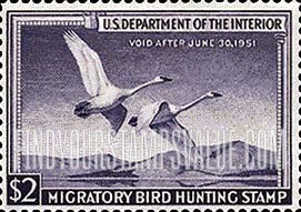 FindYourStampsValue: TRUMPETER SWANS IN FLIGHT