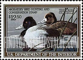 FindYourStampsValue: LESSER SCAUP