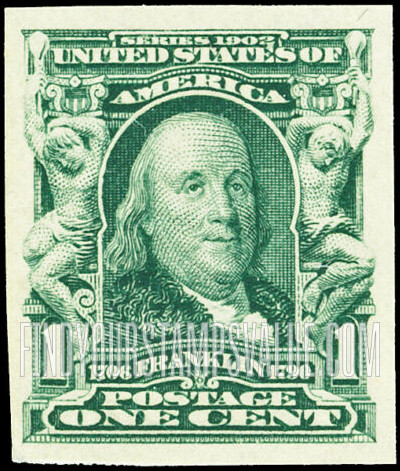 FindYourStampsValue: BENJAMIN FRANKLIN