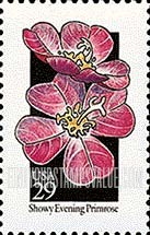 FindYourStampsValue: WILDFLOWERS - Showy Evening Primrose