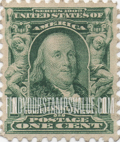 FindYourStampsValue: BENJAMIN FRANKLIN