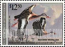 FindYourStampsValue: BLACK-BELLIED WHISTLING DUCK