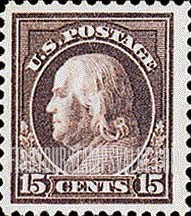 FindYourStampsValue: BENJAMIN FRANKLIN