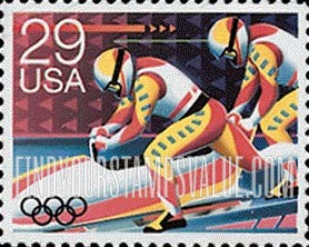 FindYourStampsValue: WINTER OLYMPICS - Bobsledding