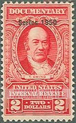 FindYourStampsValue: DOCUMENTARY ISSUE - Thomas Ewing