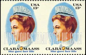 FindYourStampsValue: CLARA MAASS