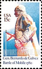 FindYourStampsValue: General BERNARDO DE GALVEZ